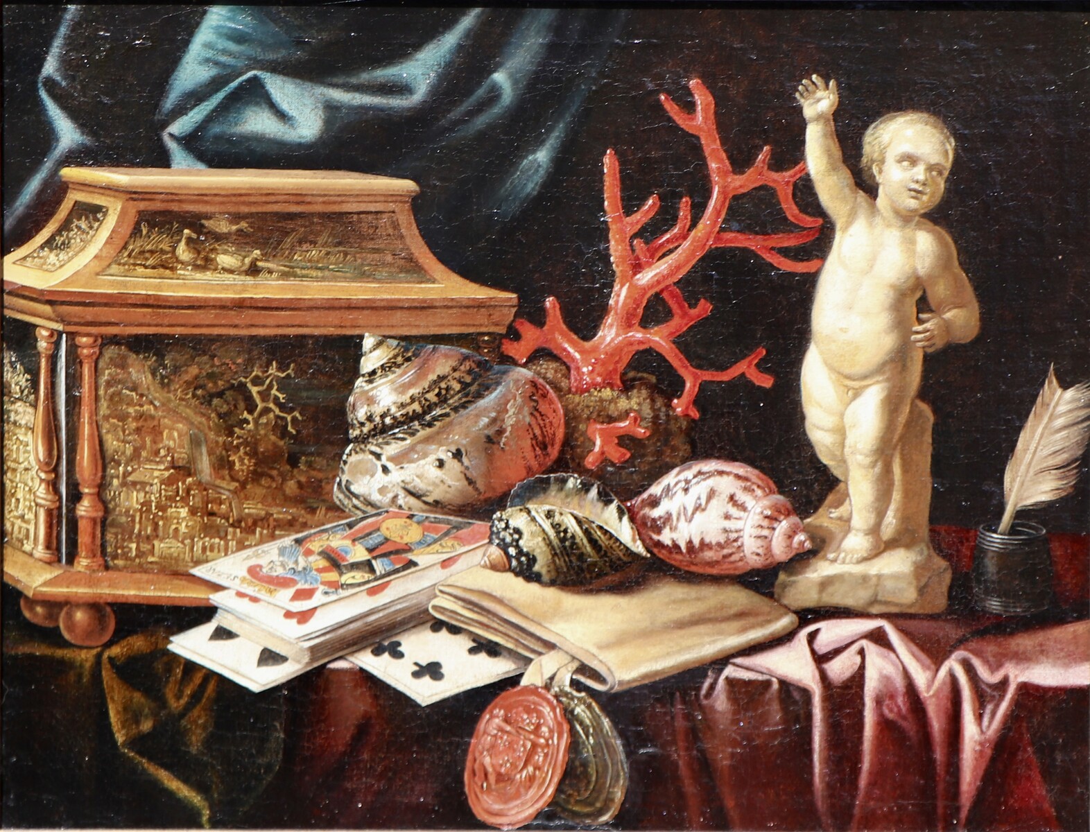 A Vanitas still life