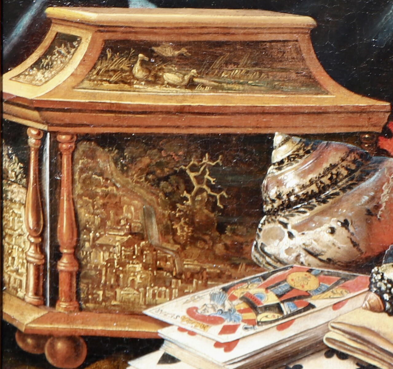 A Vanitas still life