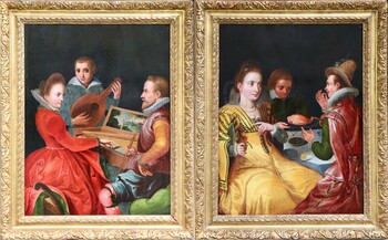 The Allegories of Hearing and of Taste