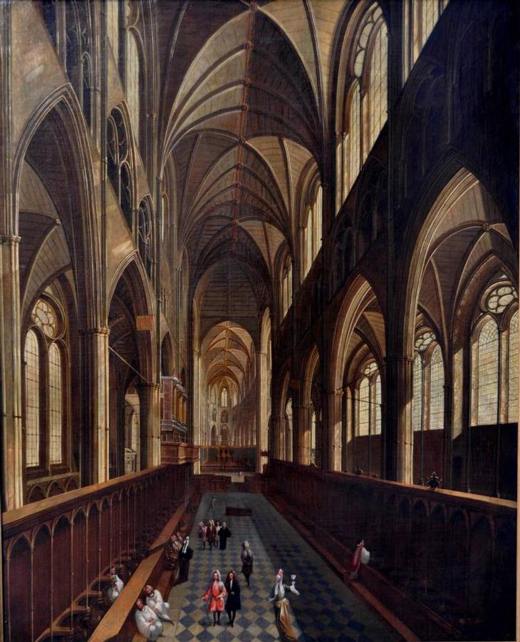 Interior view of Westminster Abbey