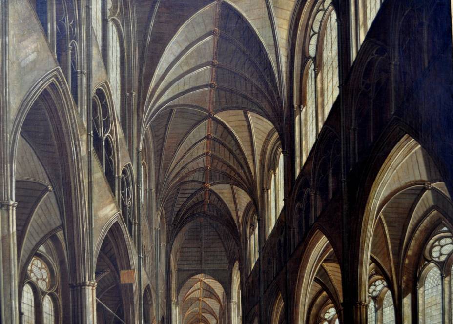 Interior view of Westminster Abbey