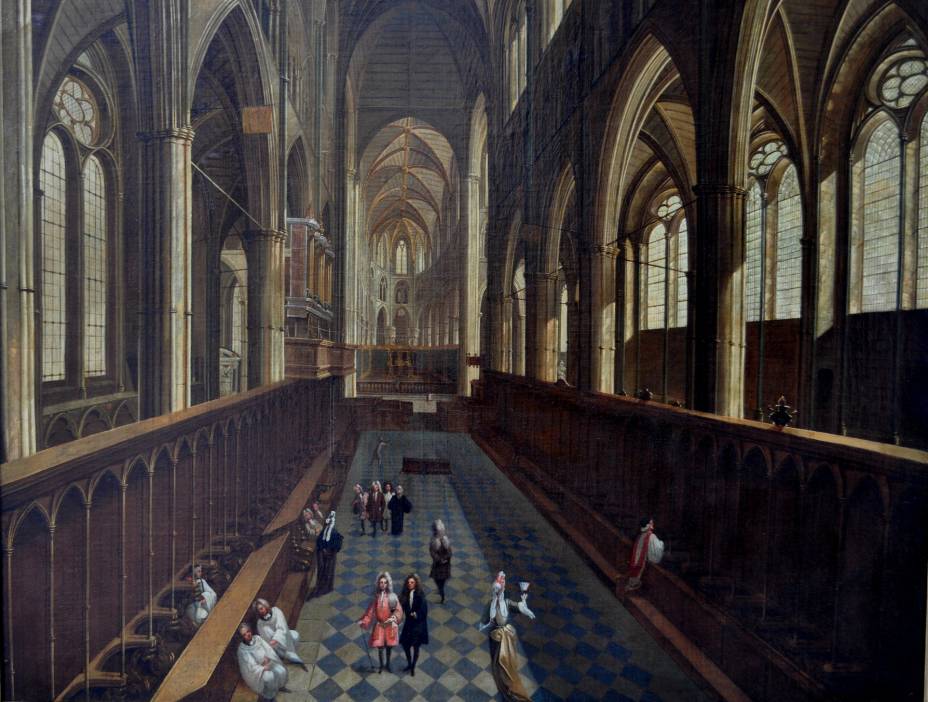 Interior view of Westminster Abbey