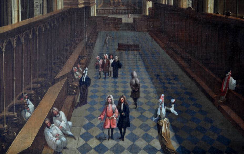 Interior view of Westminster Abbey