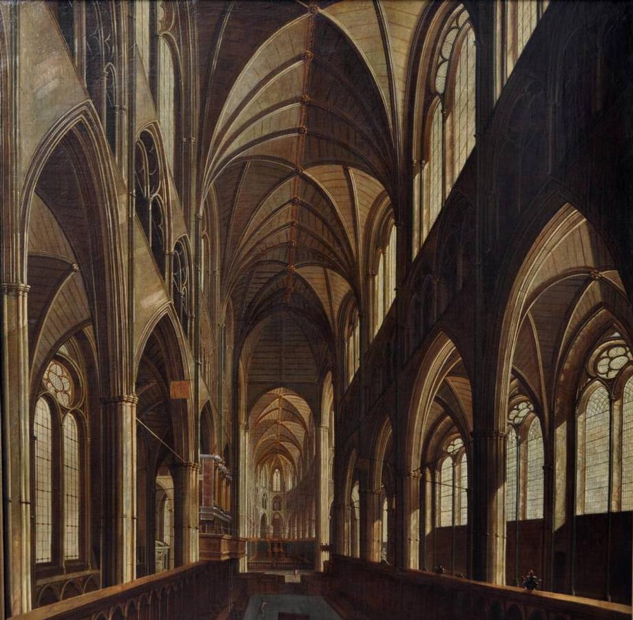 Interior view of Westminster Abbey