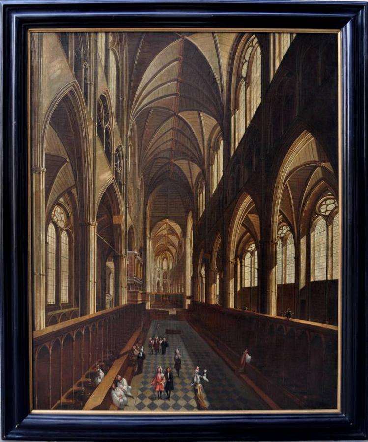 Interior view of Westminster Abbey