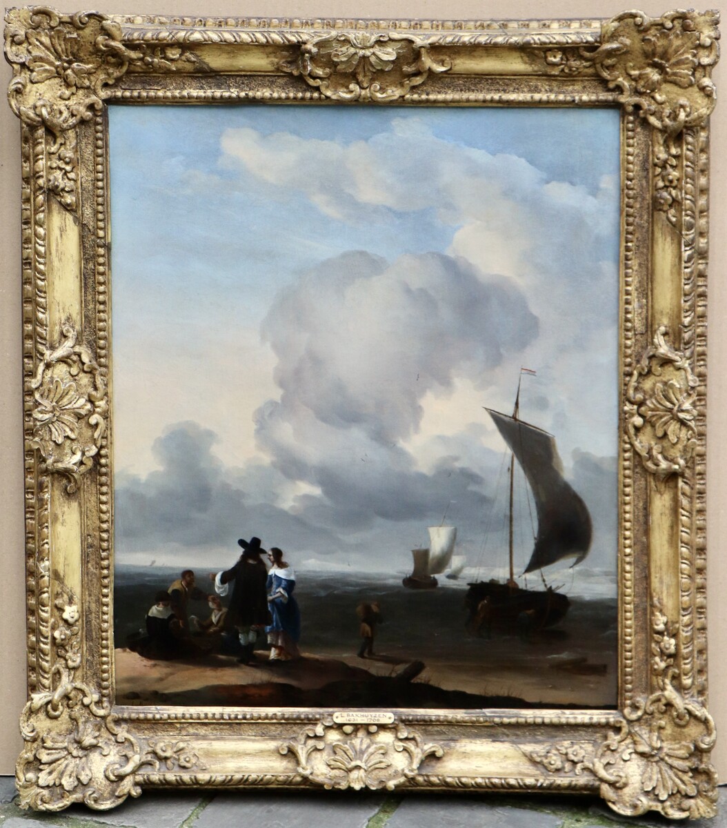 A beach scene