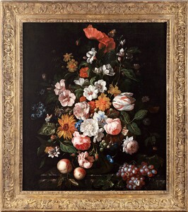 A bouquet of flowers