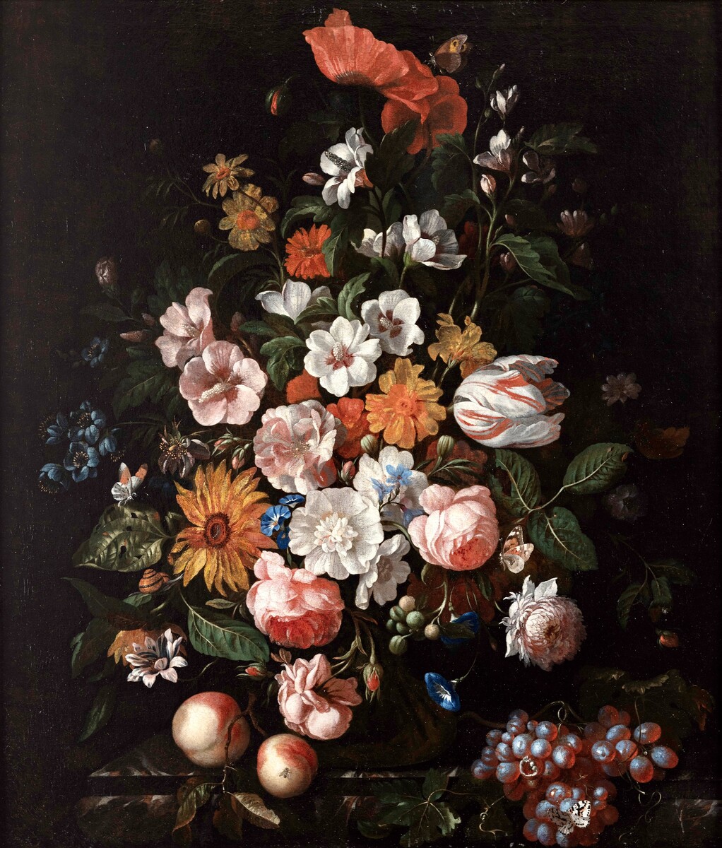 A bouquet of flowers