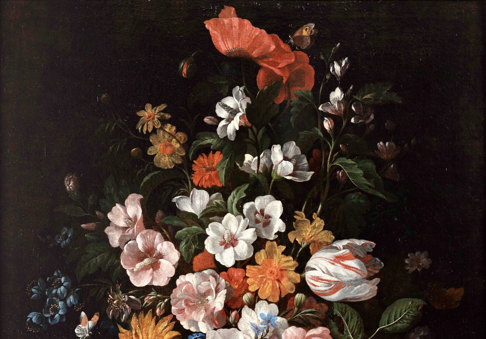 A bouquet of flowers