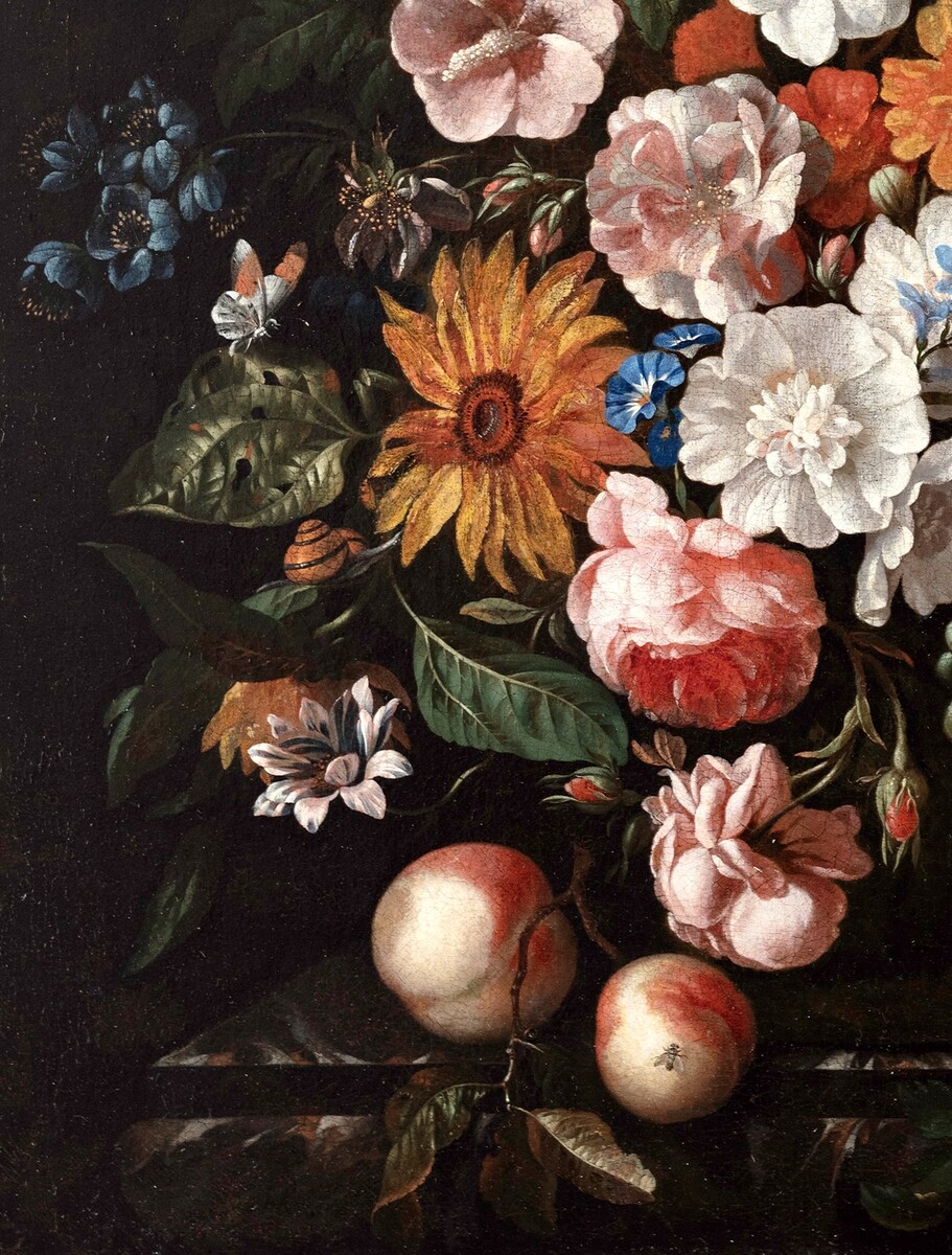 A bouquet of flowers