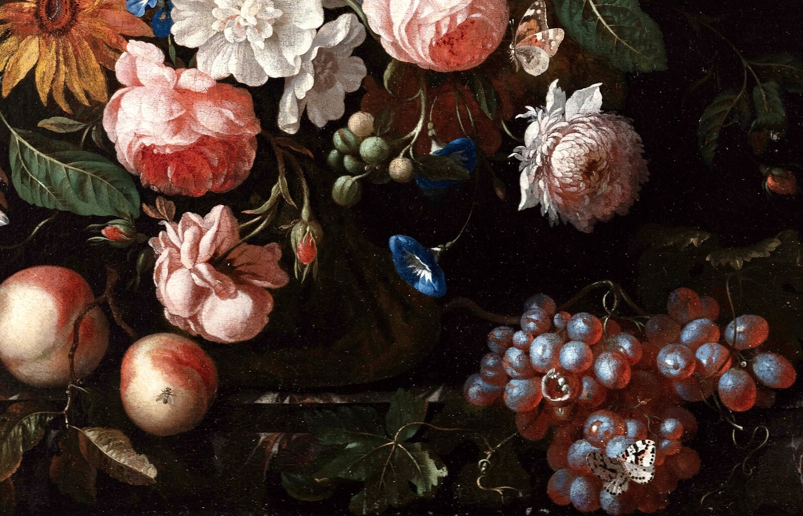 A bouquet of flowers