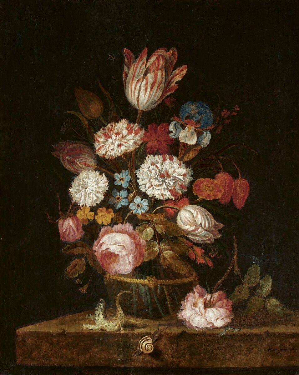 A flower still life