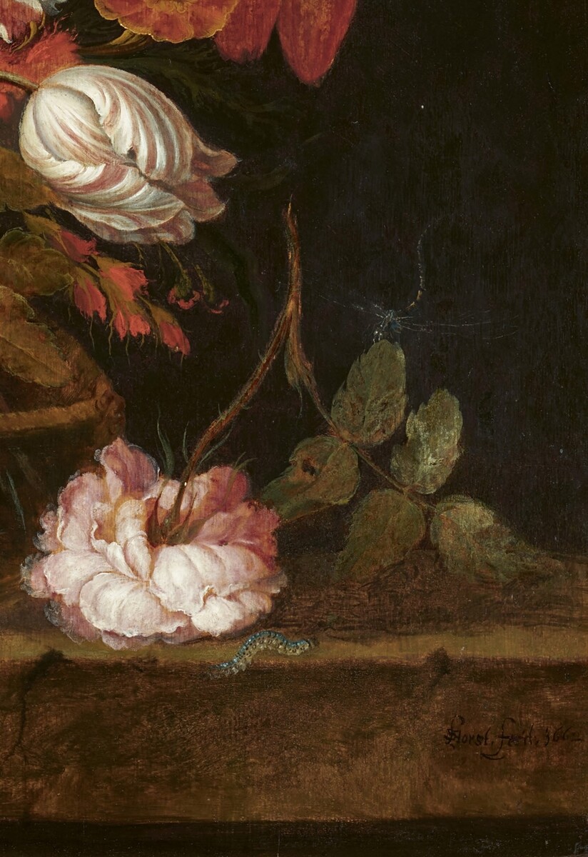 A flower still life
