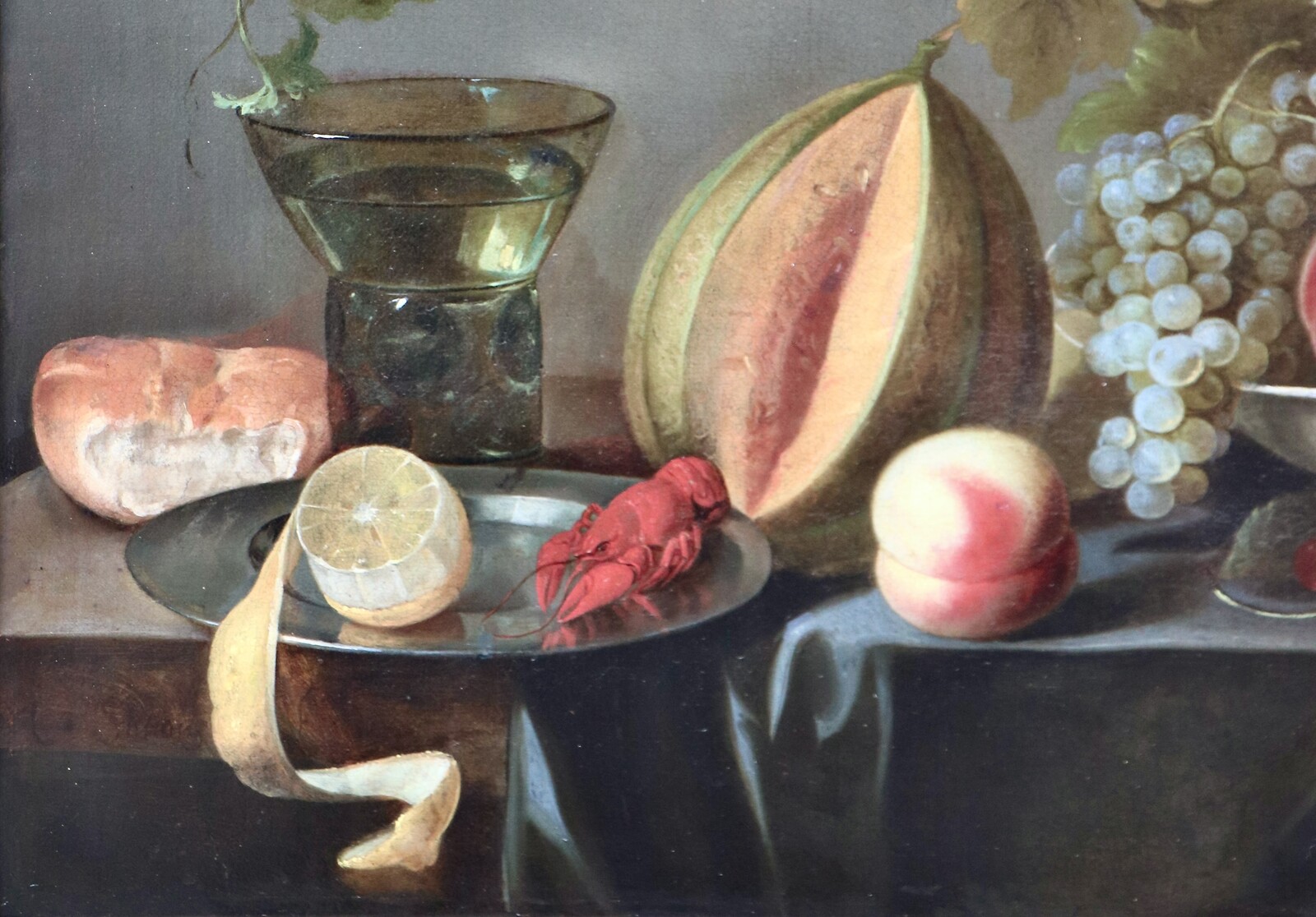 A fruit still life