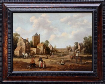 A peaceful village street