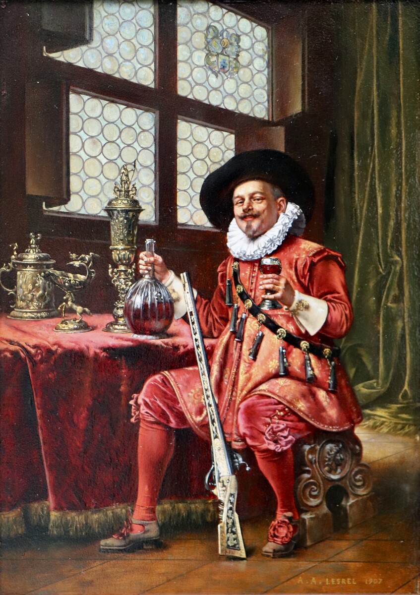 A toast to a successful hunt