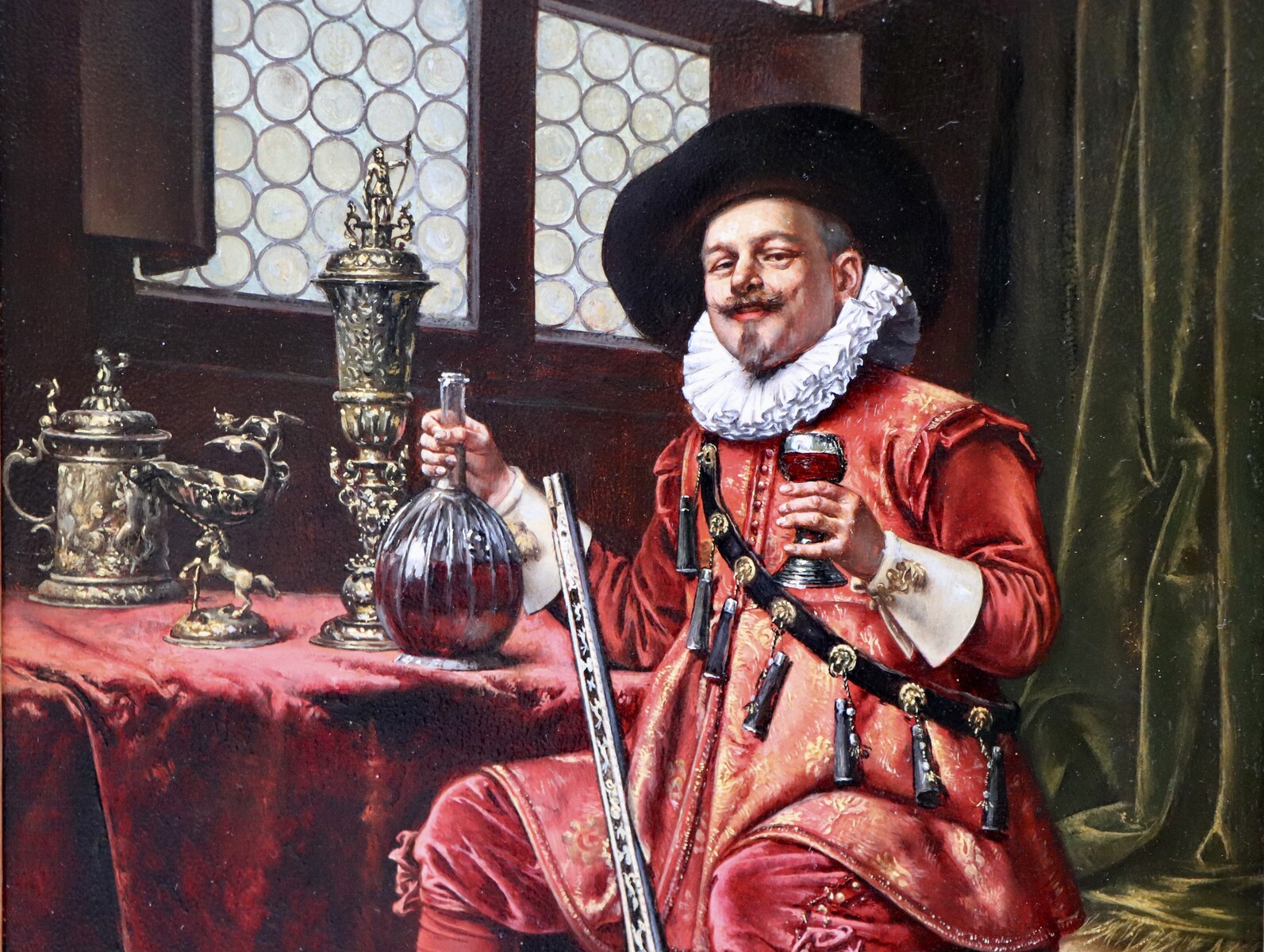 A toast to a successful hunt