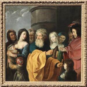 Diogenes looking for a man