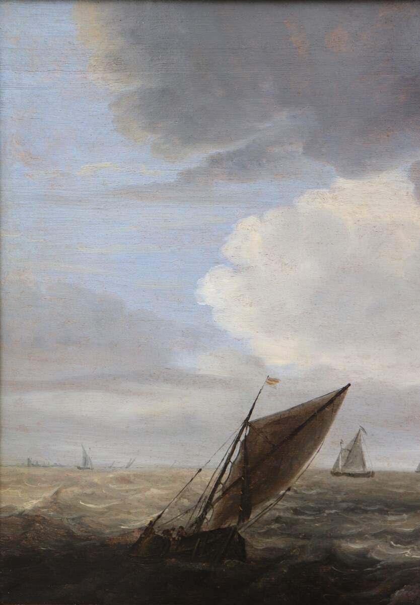 Dutch ships in choppy waters