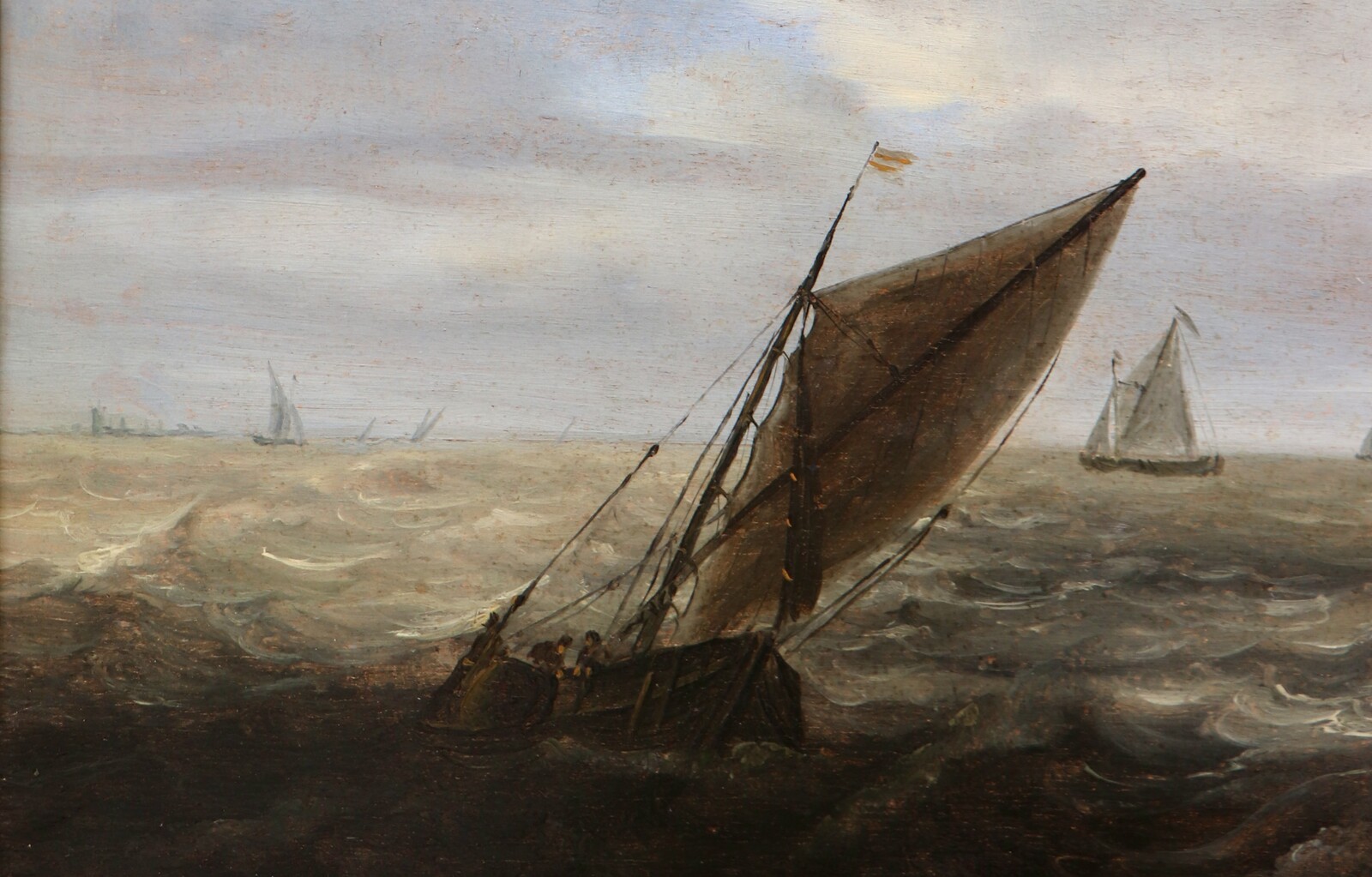 Dutch ships in choppy waters