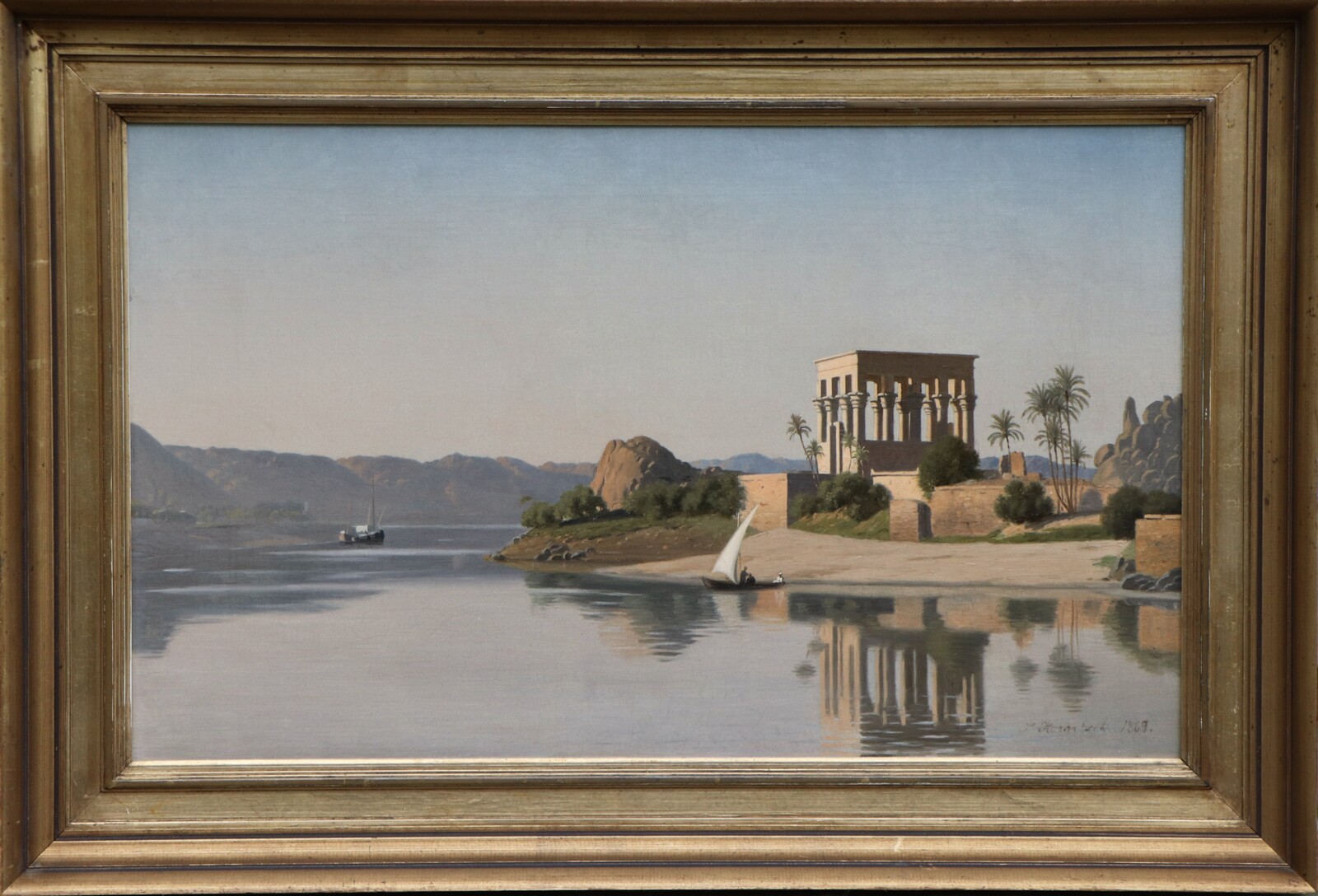 Emperor Trajan’s Kiosk on the island of Philae