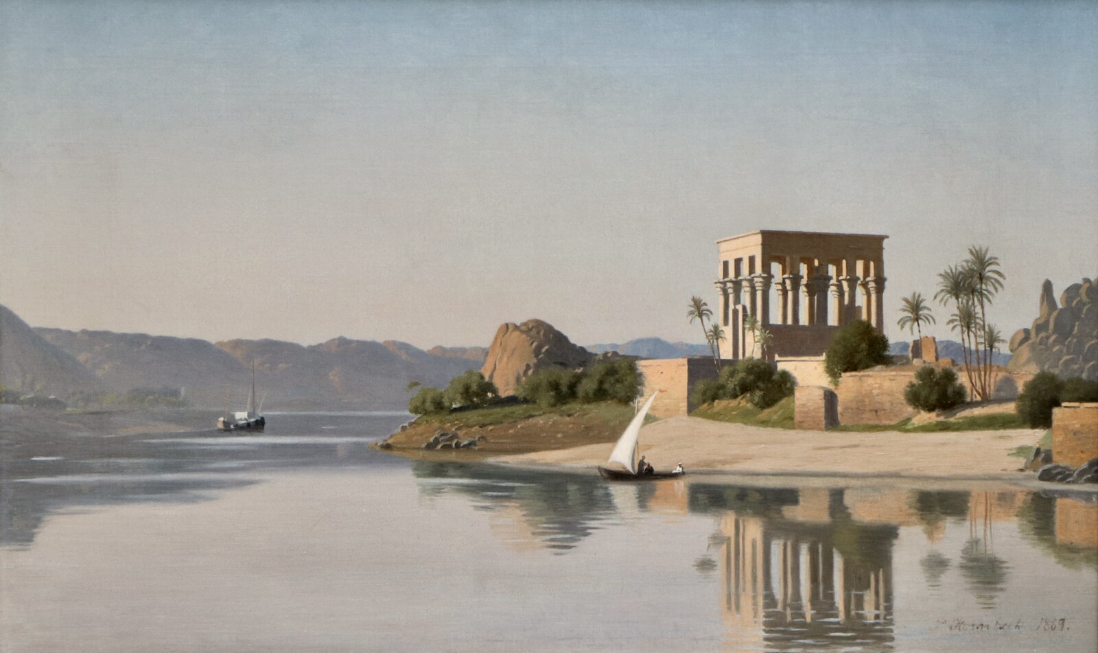 Emperor Trajan’s Kiosk on the island of Philae