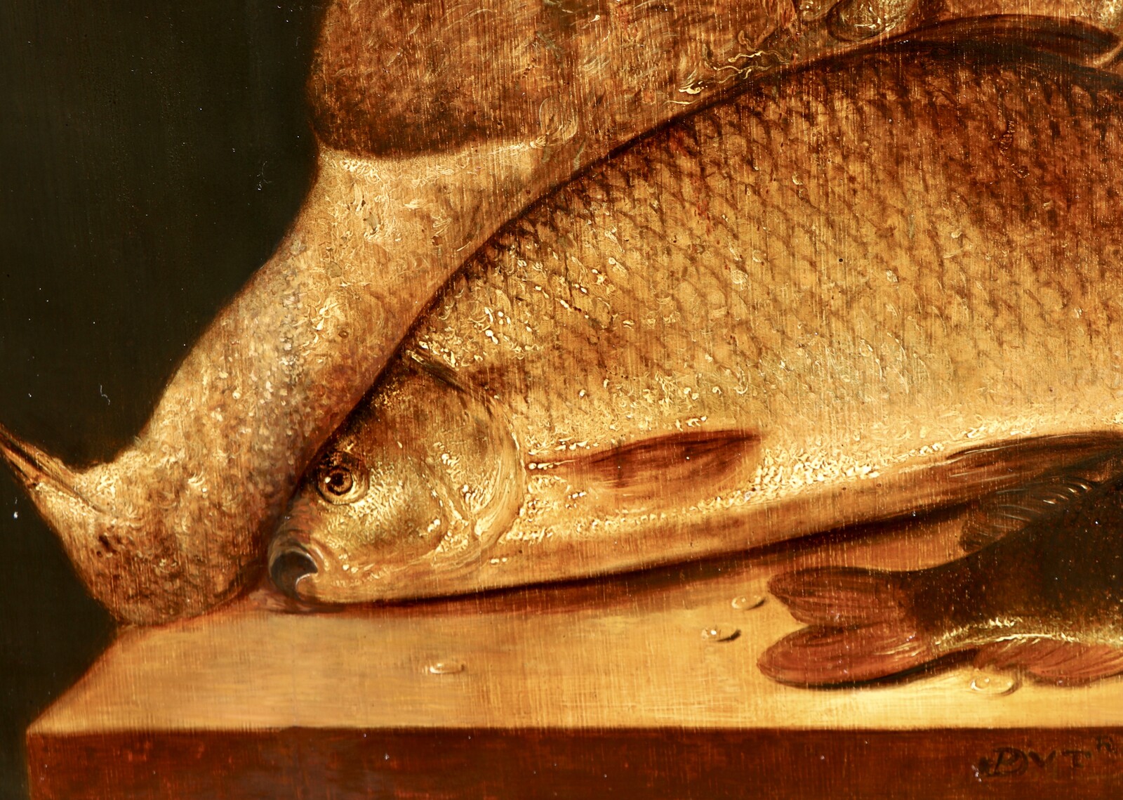 Fishing and hunting still life