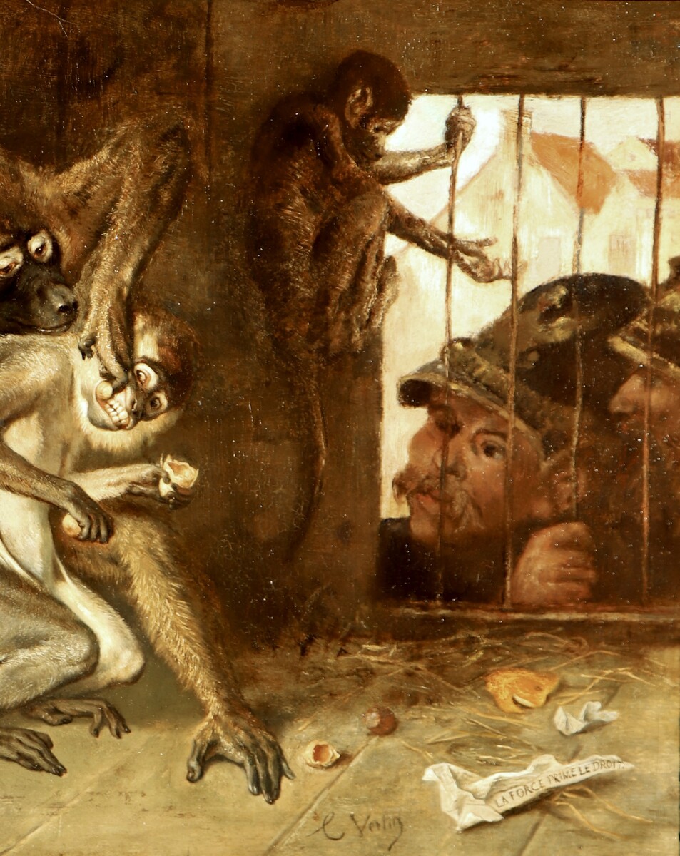 “La force prime le droit” = “Might is right