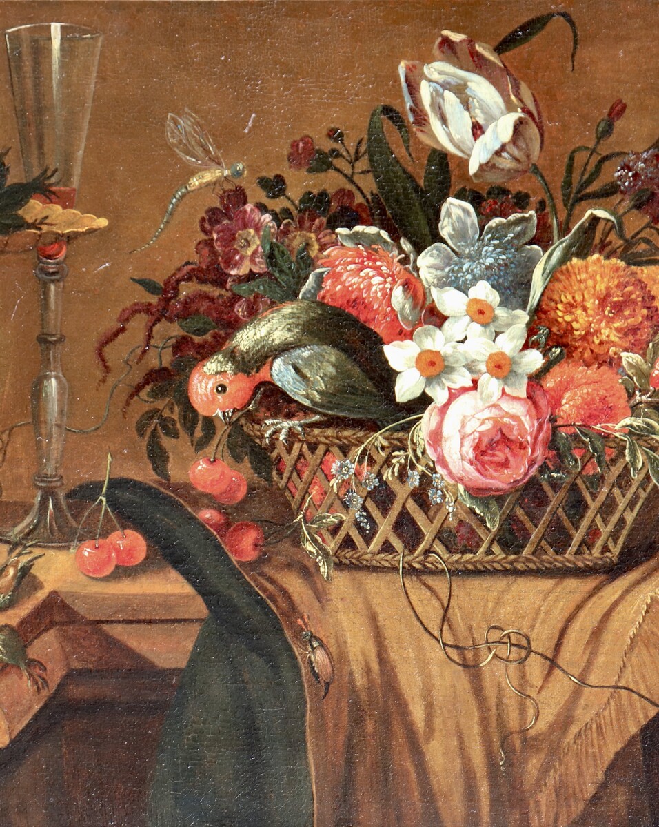 One of a pair of still lifes