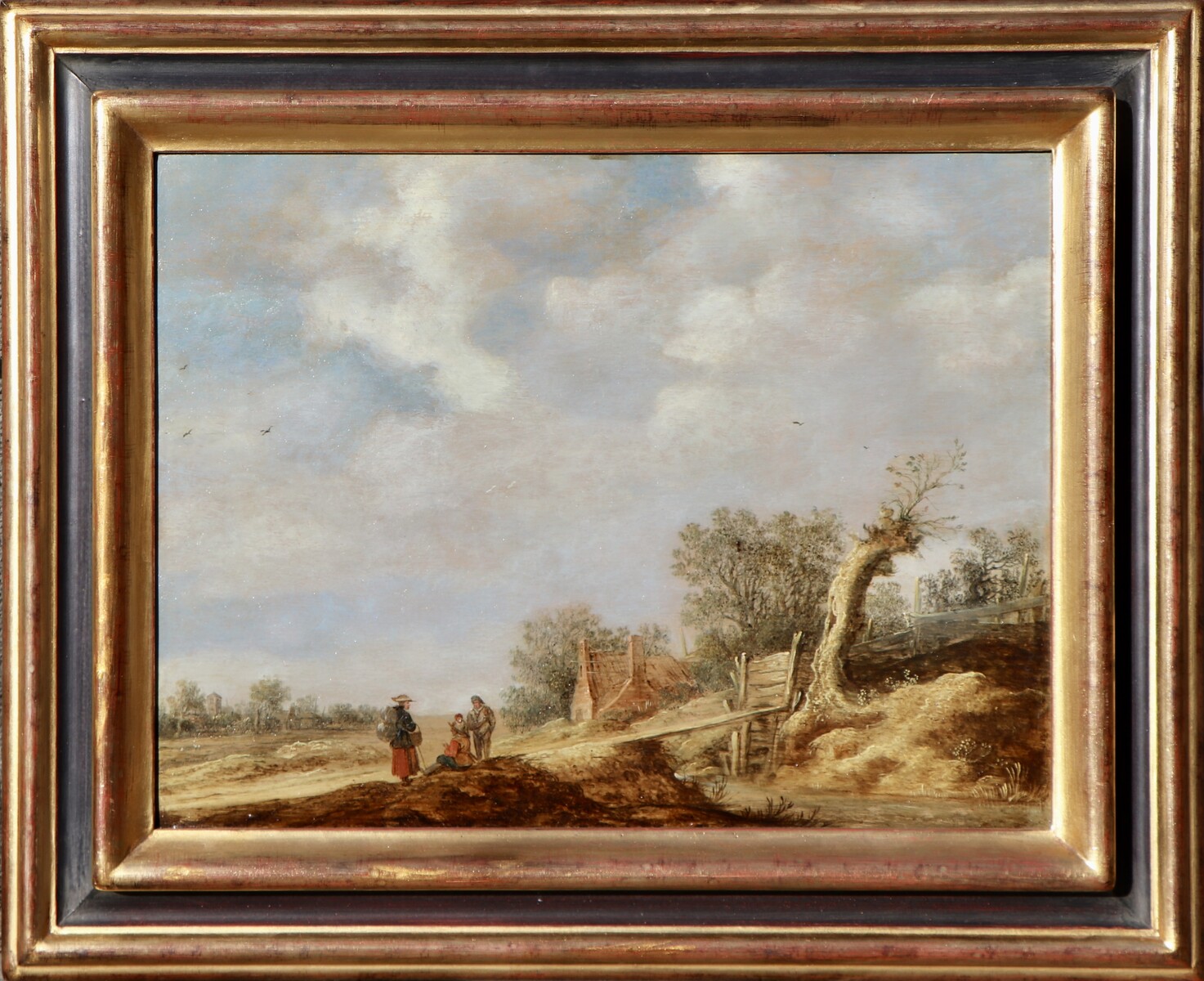 Peasants in a landscape