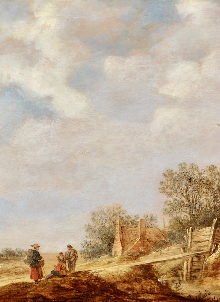 Peasants in a landscape