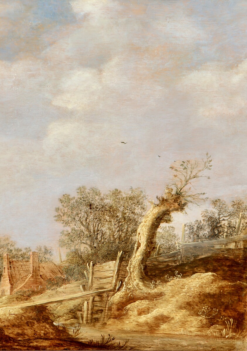 Peasants in a landscape