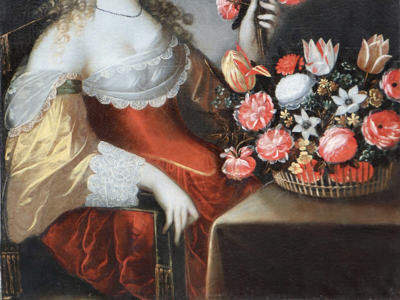 Portrait of a lady as Flora