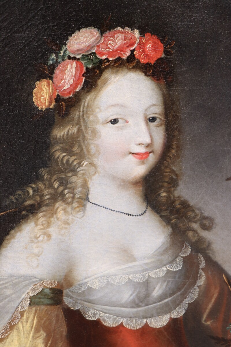 Portrait of a lady as Flora