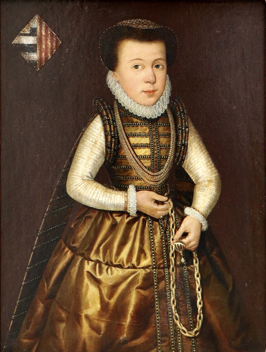 Portrait of a little girl