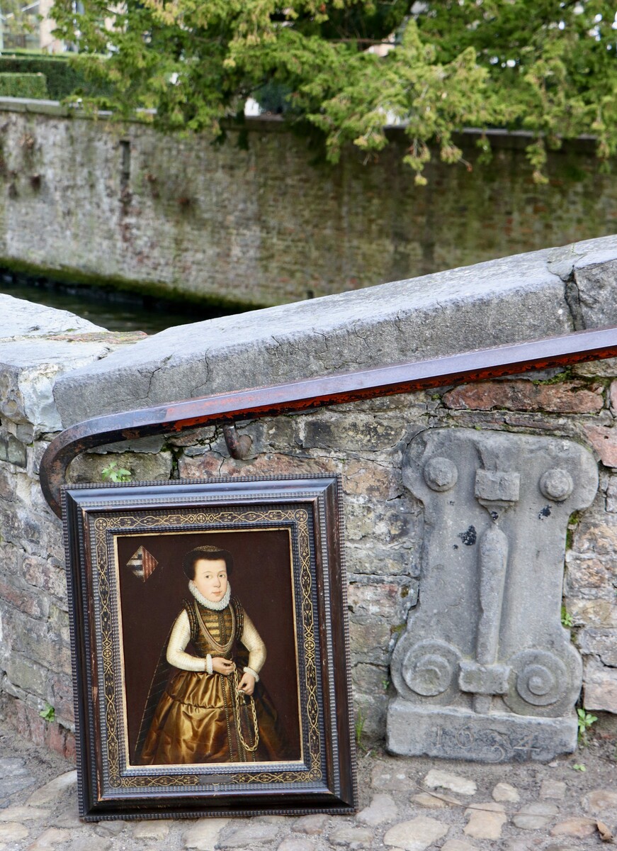 Portrait of a little girl