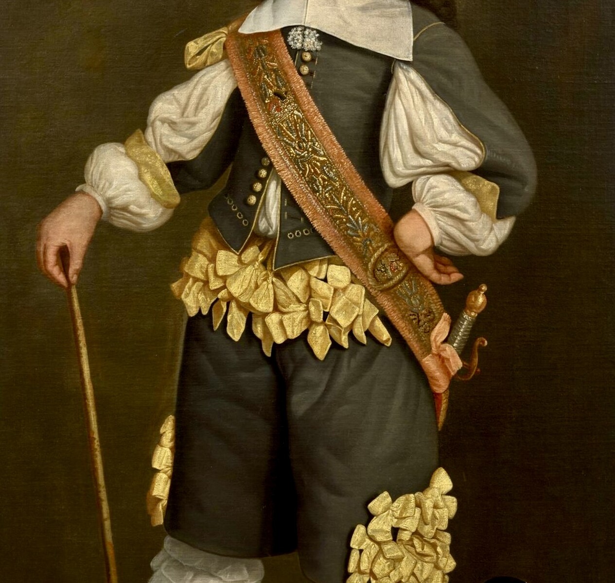 Portrait of a young boy with his dog