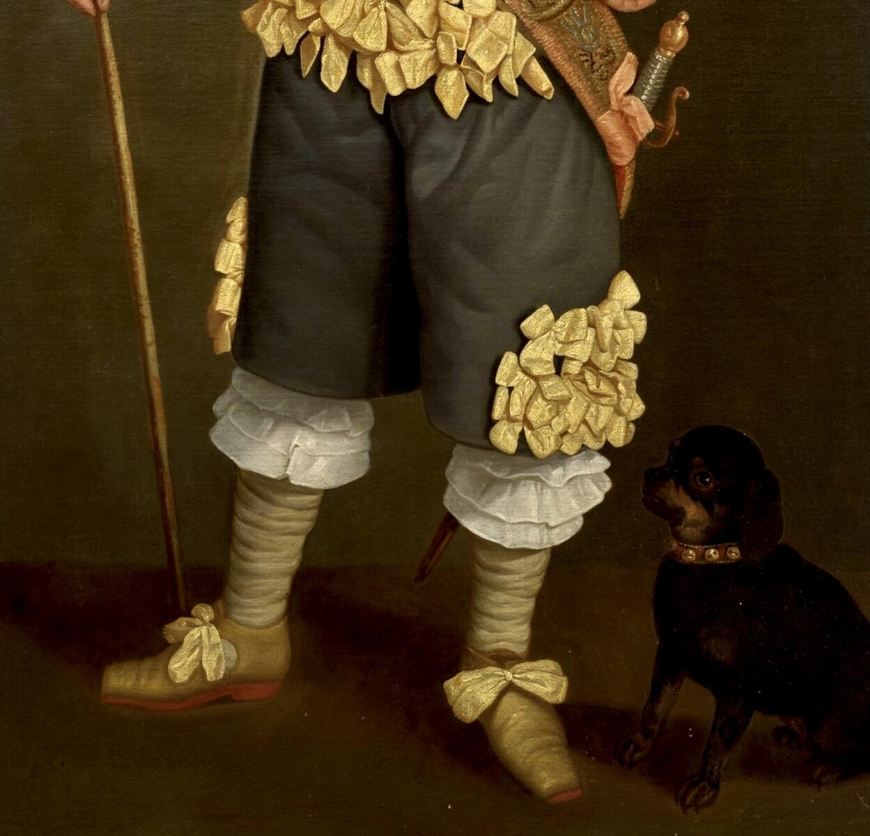 Portrait of a young boy with his dog