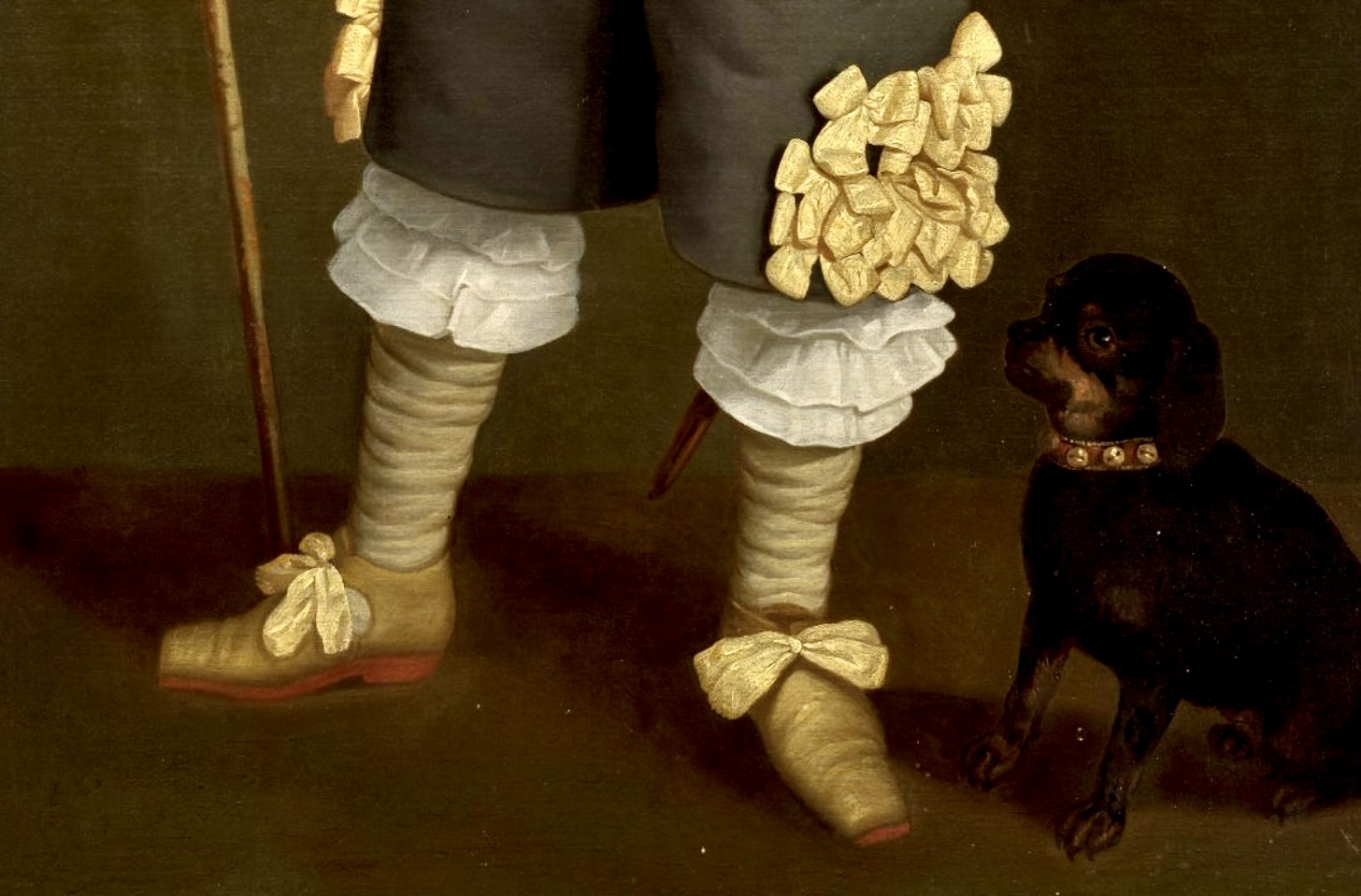 Portrait of a young boy with his dog
