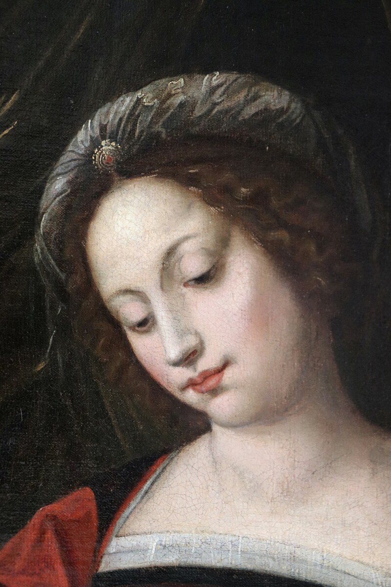 Saint Mary Magdalen with her ointment jar