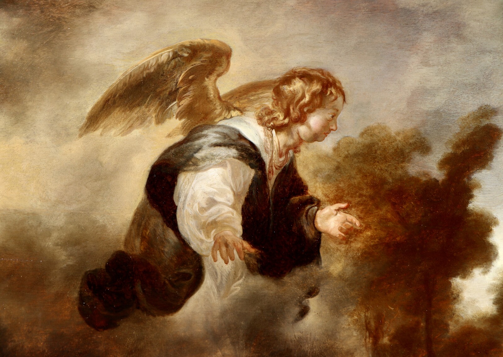The Angel appears to Hagar