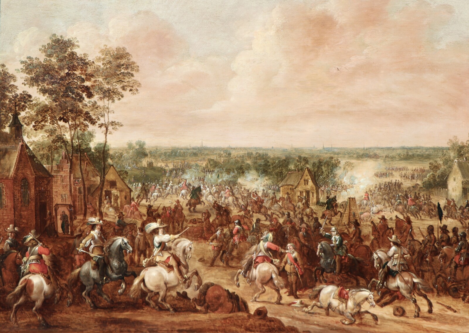 The Battle of Kallo (near Antwerp), 1638