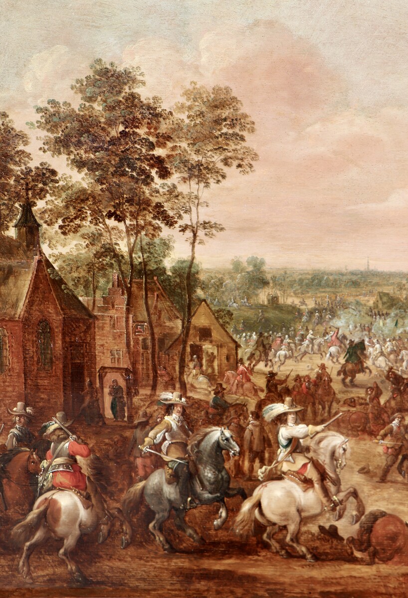 The Battle of Kallo (near Antwerp), 1638