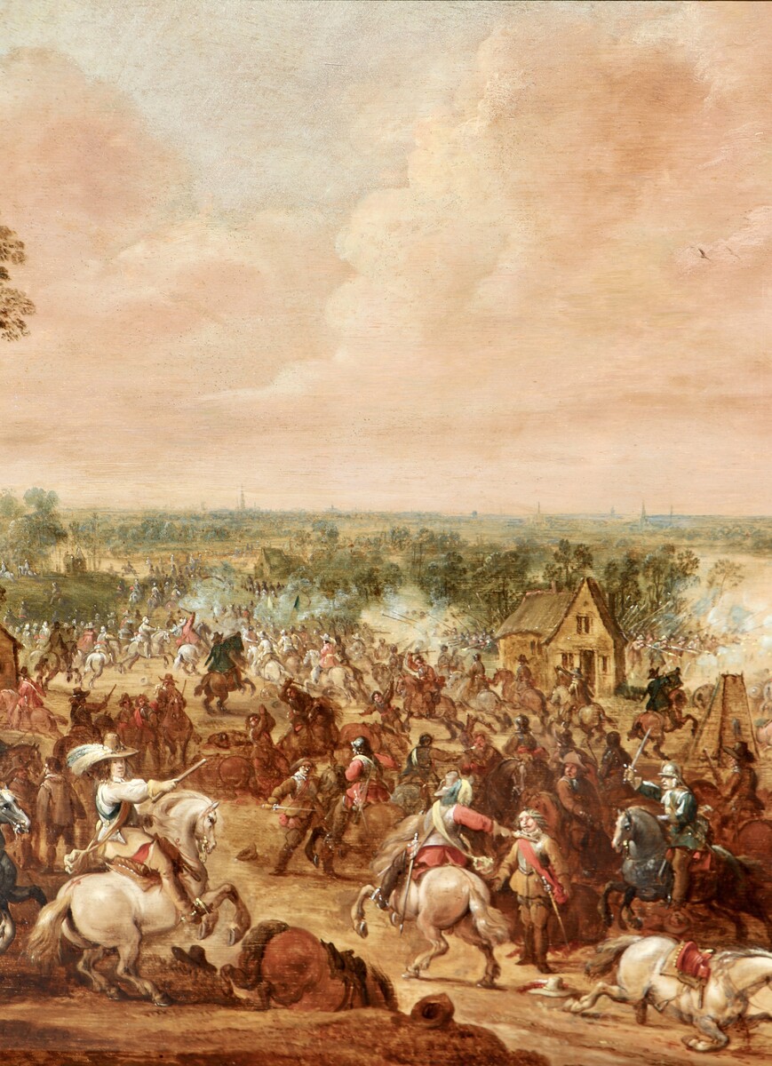 The Battle of Kallo (near Antwerp), 1638