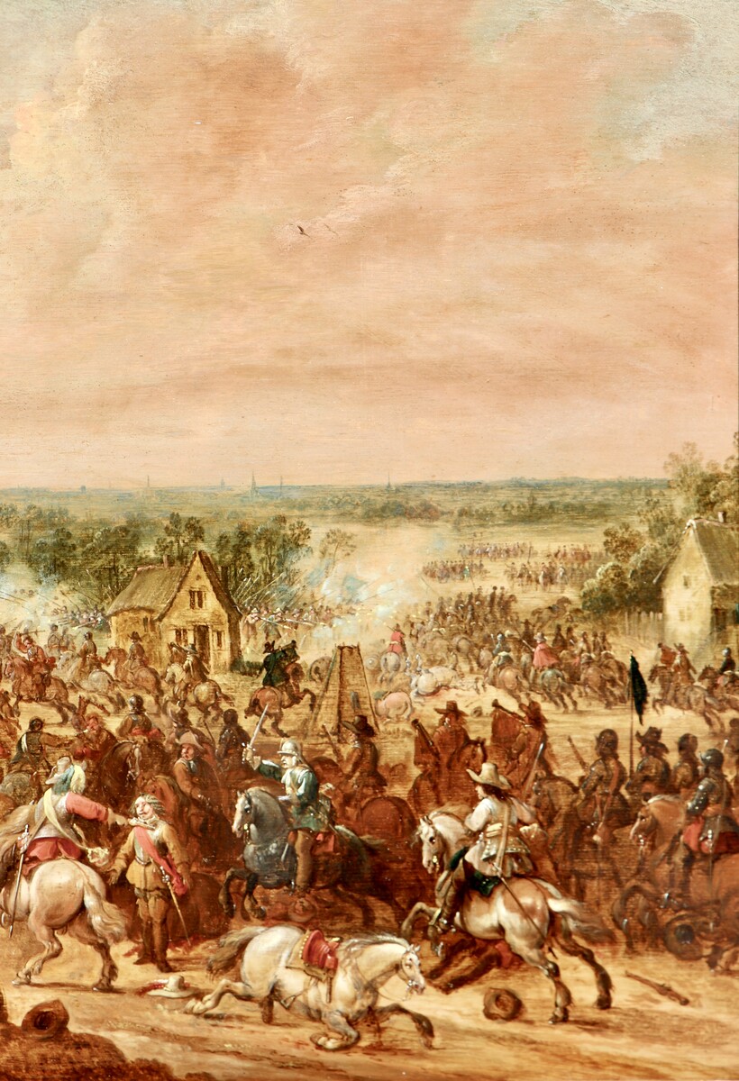 The Battle of Kallo (near Antwerp), 1638