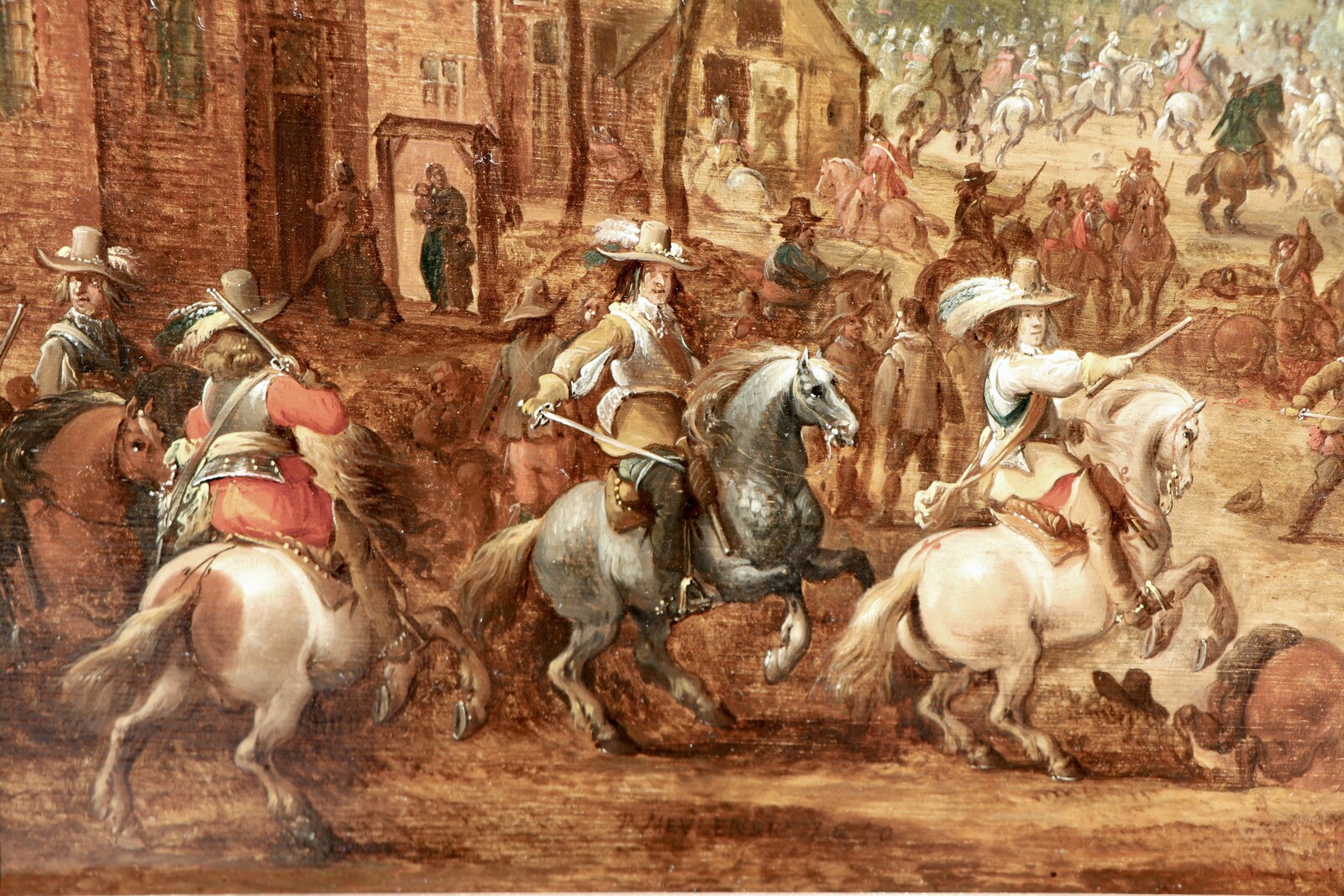 The Battle of Kallo (near Antwerp), 1638