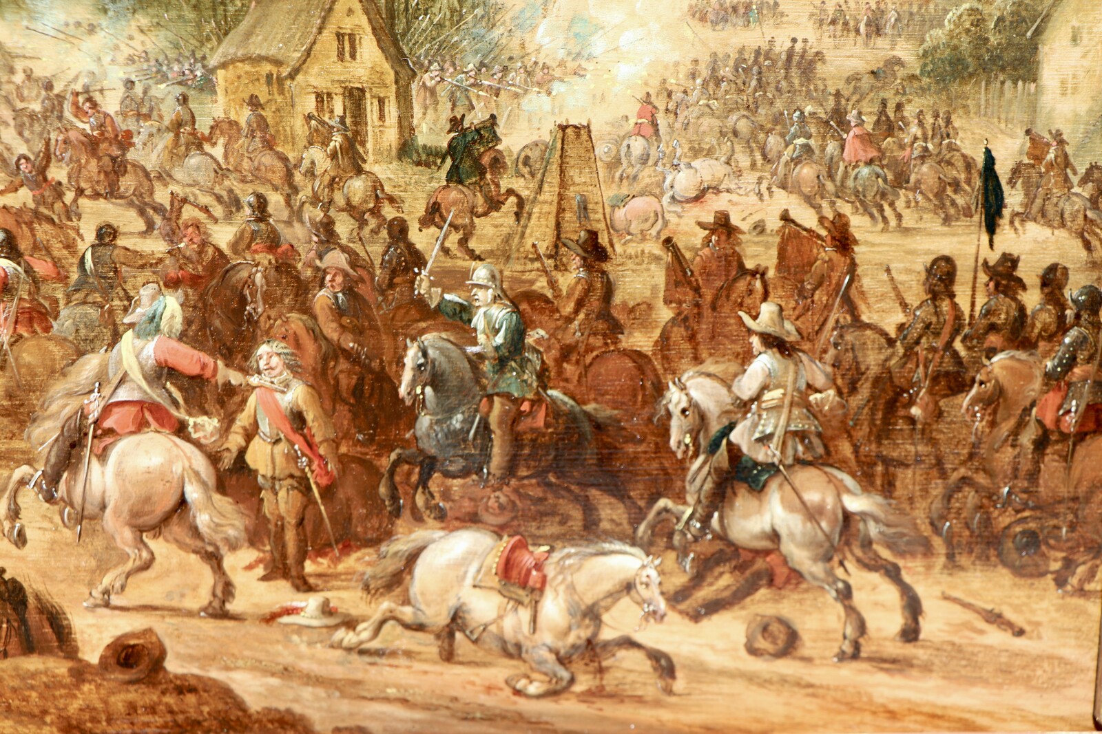 The Battle of Kallo (near Antwerp), 1638