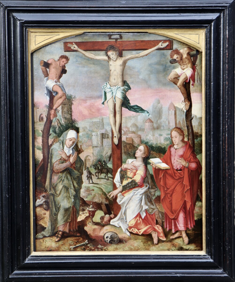 The crucifixion of Jesus