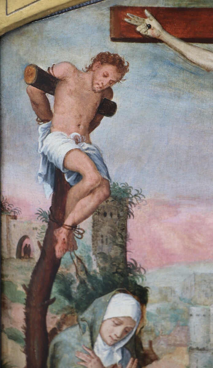 The crucifixion of Jesus