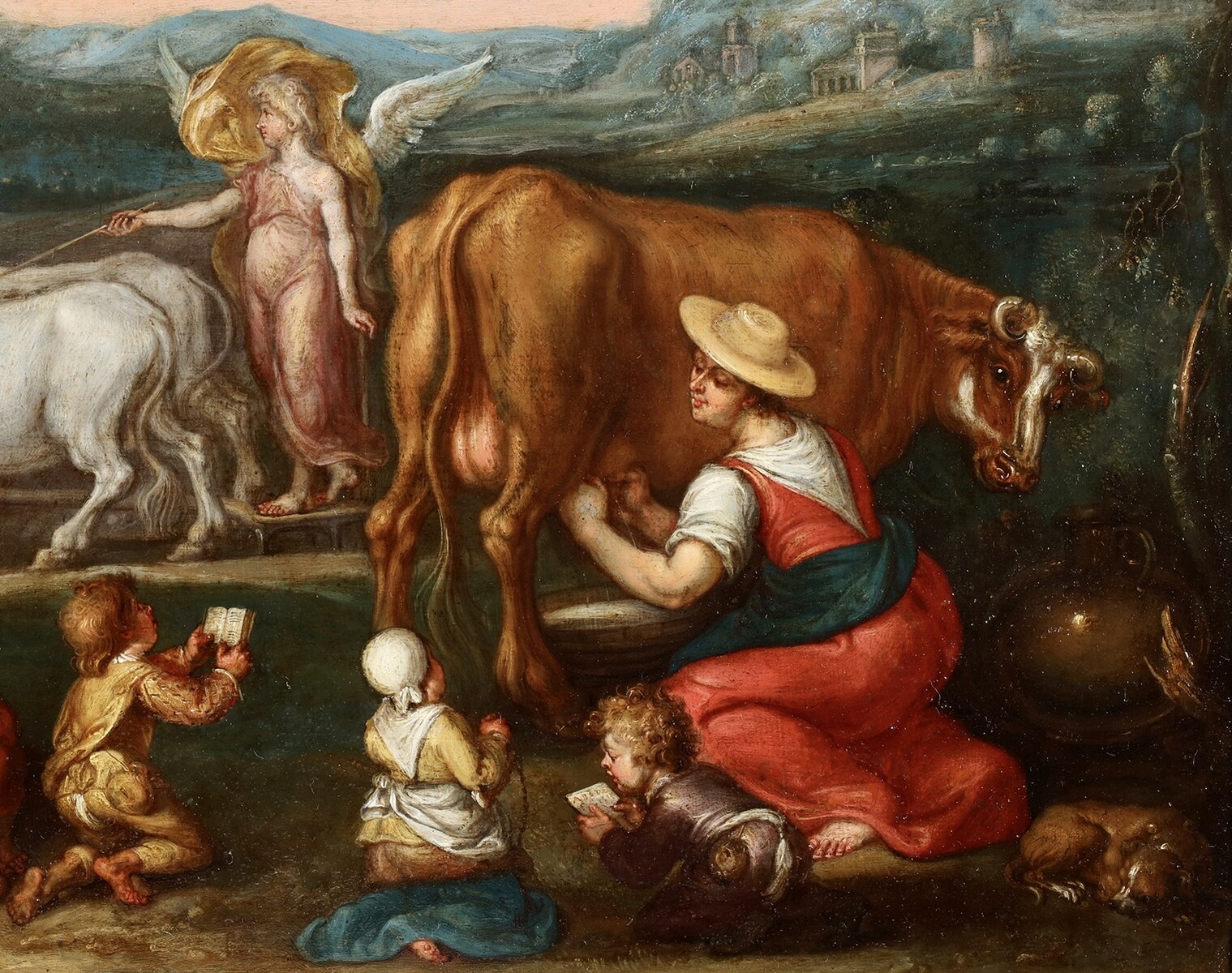 The miracle of Saint Isidore the Farmer